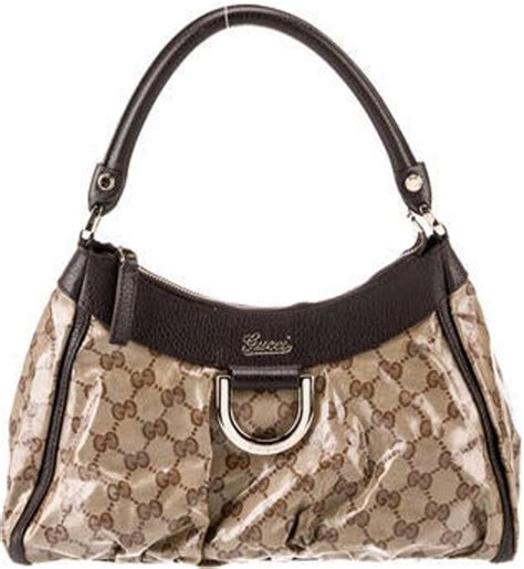 Gucci GG Crystal Medium Abbey Convertible Hobo 